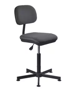 X-Wide Gray Swivel Sewing Chair - Consew #CH-K28